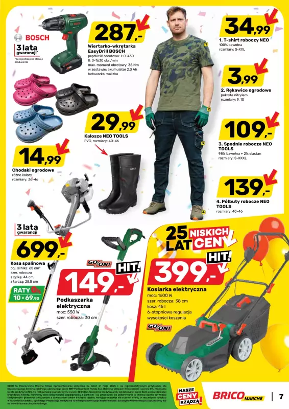 Bricomarche - gazetka promocyjna Gazetka od środy 21.05 do soboty 31.05 - strona 7