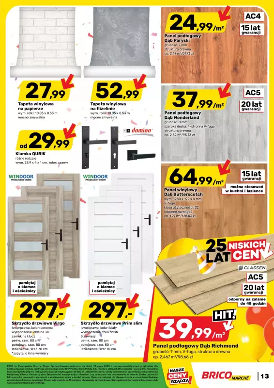 Bricomarche - gazetka promocyjna Gazetka od środy 21.05 do soboty 31.05 - strona 13