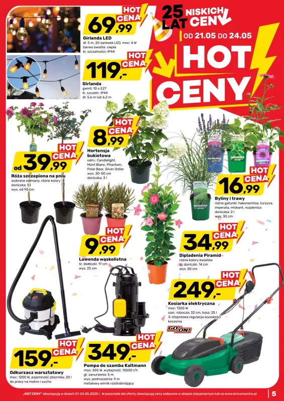 Bricomarche - gazetka promocyjna Gazetka od środy 21.05 do soboty 31.05 - strona 5