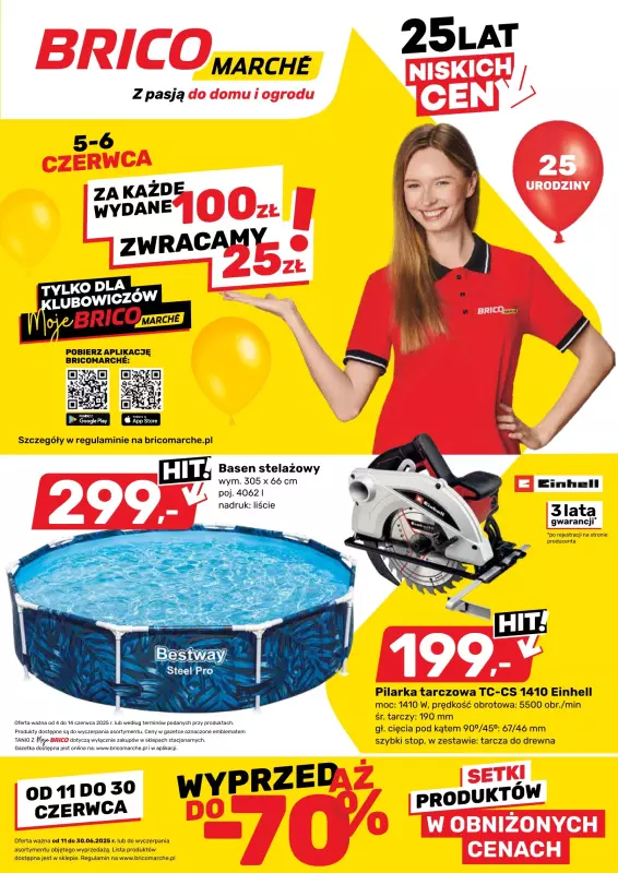 Bricomarche - gazetka promocyjna Gazetka od środy 04.06 do soboty 14.06
