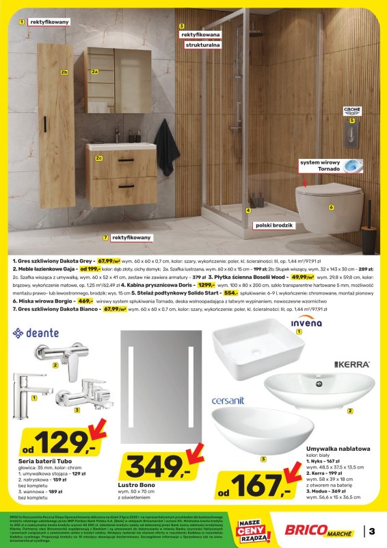 Bricomarche - gazetka promocyjna Gazetka od środy 02.07 do soboty 12.07 - strona 3
