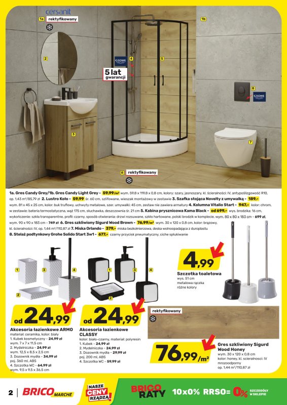 Bricomarche - gazetka promocyjna Gazetka od środy 02.07 do soboty 12.07 - strona 2