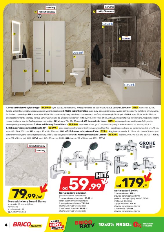Bricomarche - gazetka promocyjna Gazetka od środy 02.07 do soboty 12.07 - strona 4