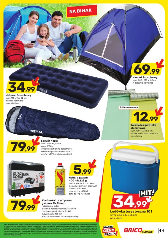 Bricomarche - gazetka promocyjna Gazetka od środy 02.07 do soboty 12.07 - strona 11