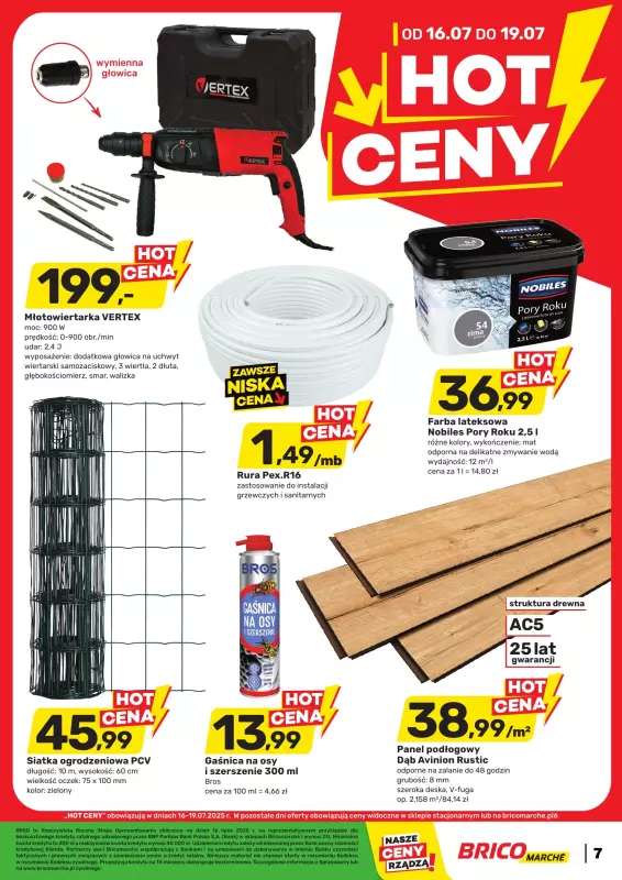 Bricomarche - gazetka promocyjna Hot ceny od środy 16.07 do soboty 19.07 - strona 2