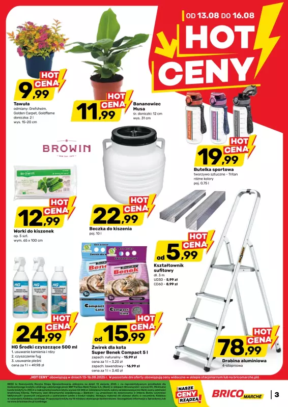 Bricomarche - gazetka promocyjna Gazetka   - strona 3