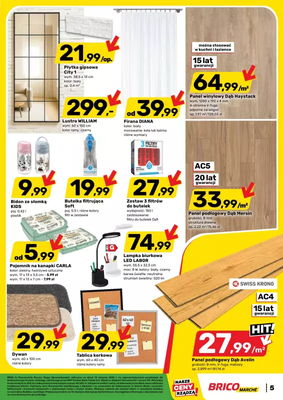 Bricomarche - gazetka promocyjna Gazetka od środy 13.08 do soboty 23.08 - strona 6