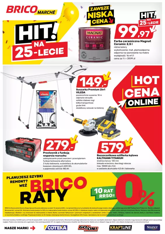 Bricomarche - gazetka promocyjna Gazetka  do soboty 23.08 - strona 10