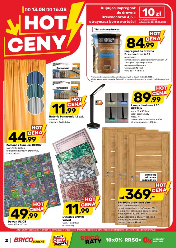Bricomarche - gazetka promocyjna Hot ceny  