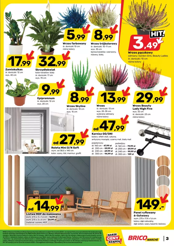 Bricomarche - gazetka promocyjna Gazetka od środy 10.09 do soboty 20.09 - strona 4