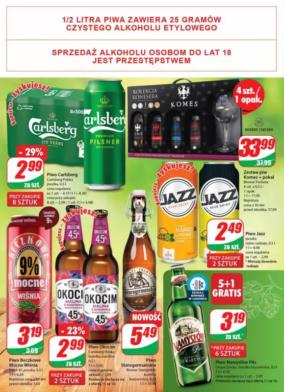 Dino - gazetka promocyjna Gazetka od środy 27.09 do wtorku 03.10 - strona 18
