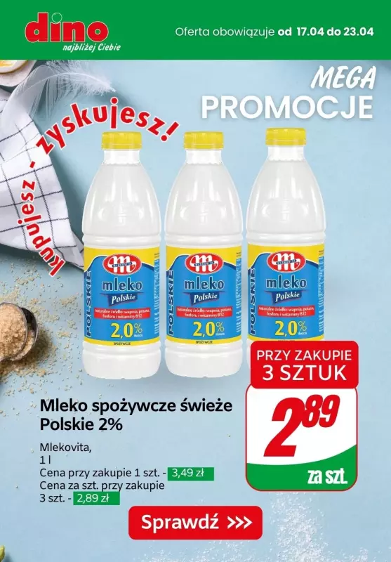 Dino - gazetka promocyjna MEGA promocje!  