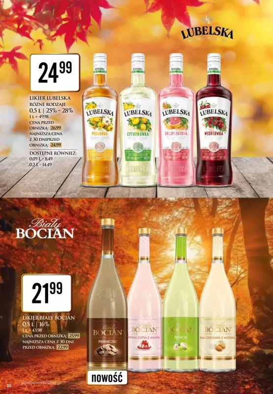 Dino - gazetka promocyjna Katalog alkoholowy  do poniedziałku 30.12 - strona 20