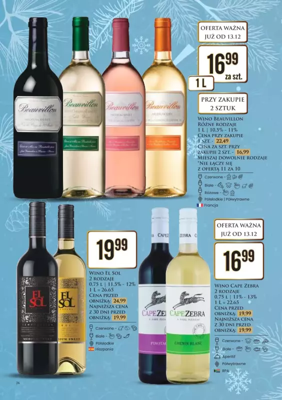 Dino - gazetka promocyjna Katalog alkoholowy  do wtorku 24.12 - strona 26