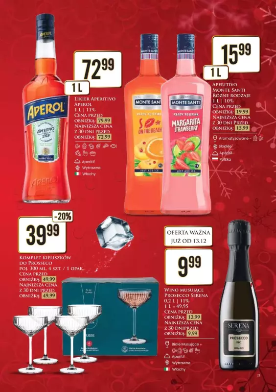 Dino - gazetka promocyjna Katalog alkoholowy  do wtorku 24.12 - strona 21