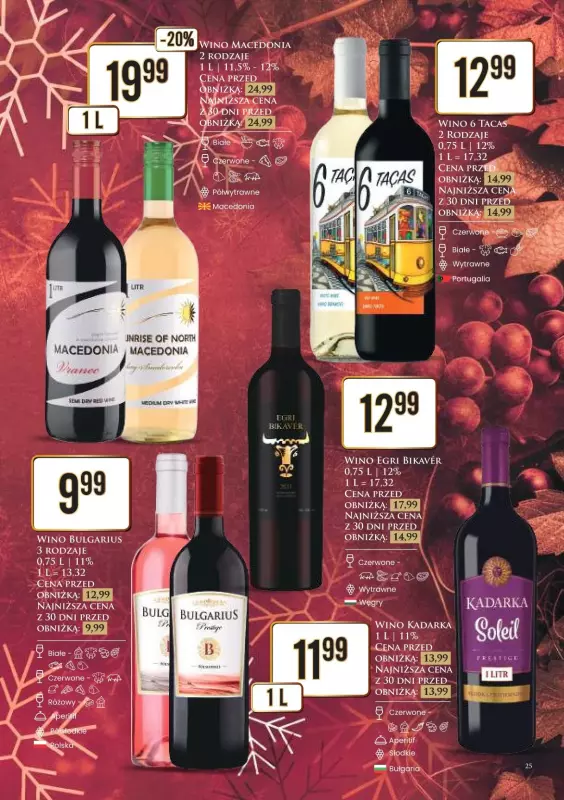 Dino - gazetka promocyjna Katalog alkoholowy  do wtorku 24.12 - strona 25