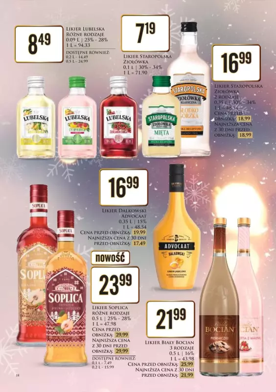 Dino - gazetka promocyjna Katalog alkoholowy  do wtorku 24.12 - strona 18