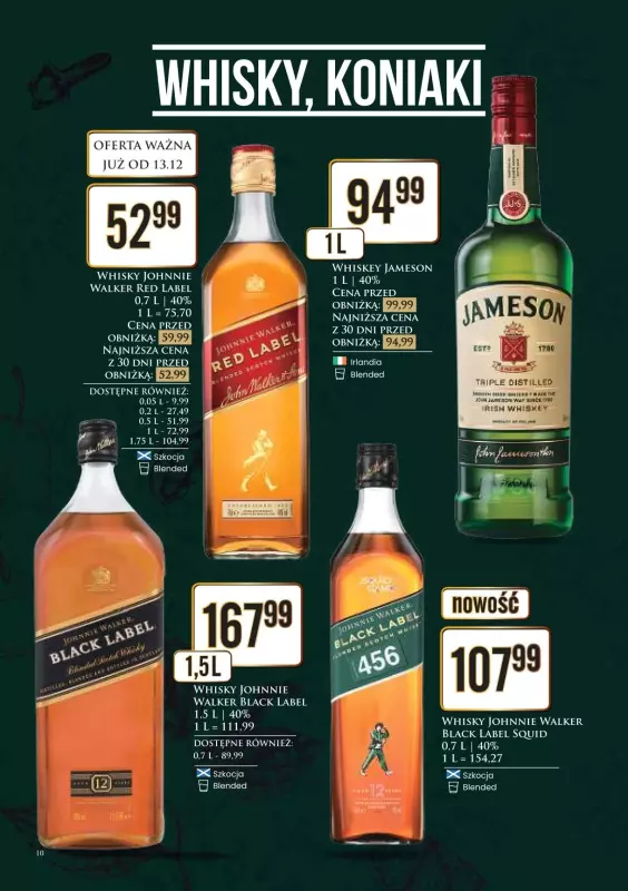 Dino - gazetka promocyjna Katalog alkoholowy  do wtorku 24.12 - strona 10