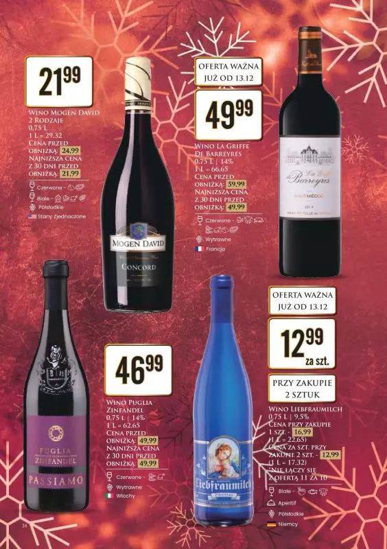 Dino - gazetka promocyjna Katalog alkoholowy  do wtorku 24.12 - strona 24