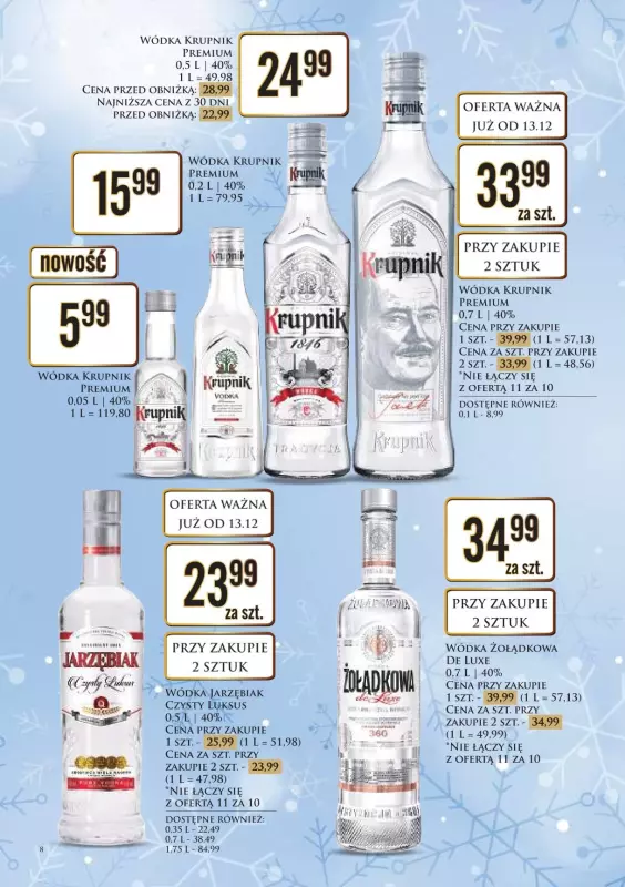 Dino - gazetka promocyjna Katalog alkoholowy  do wtorku 24.12 - strona 8