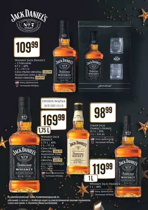 Dino - gazetka promocyjna Katalog alkoholowy  do wtorku 24.12 - strona 11