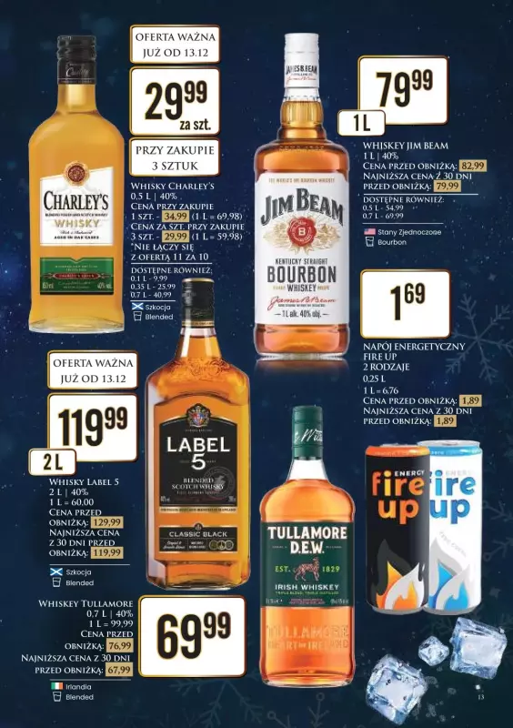 Dino - gazetka promocyjna Katalog alkoholowy  do wtorku 24.12 - strona 13