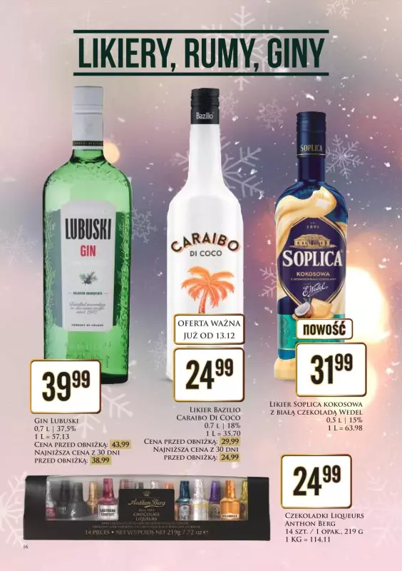 Dino - gazetka promocyjna Katalog alkoholowy  do wtorku 24.12 - strona 16