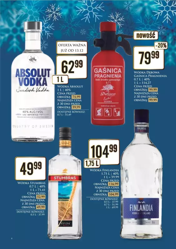 Dino - gazetka promocyjna Katalog alkoholowy  do wtorku 24.12 - strona 4