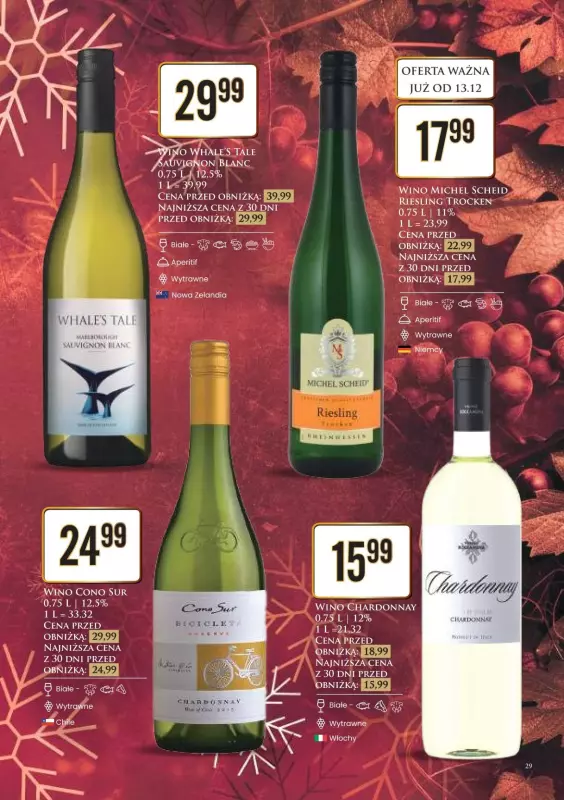 Dino - gazetka promocyjna Katalog alkoholowy  do wtorku 24.12 - strona 29