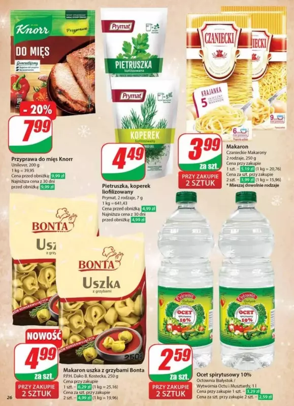 Dino - gazetka promocyjna Gazetka od środy 18.12 do wtorku 24.12 - strona 26