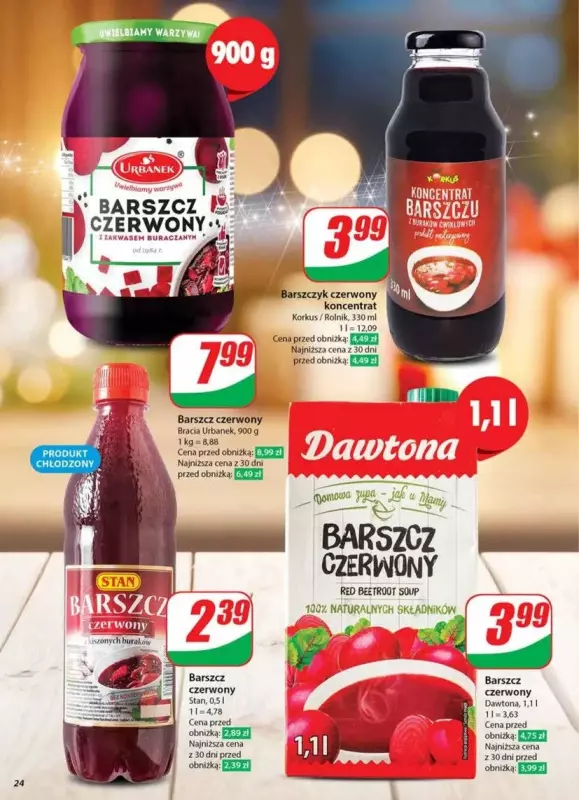 Dino - gazetka promocyjna Gazetka od środy 18.12 do wtorku 24.12 - strona 24