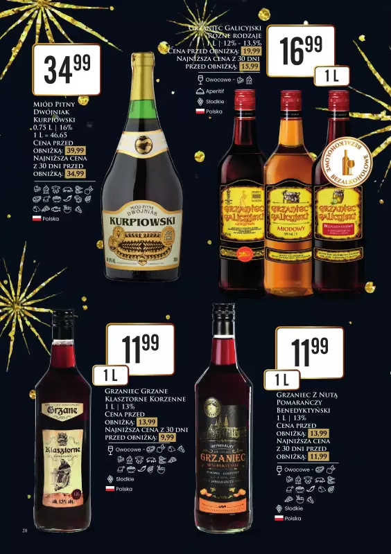 Dino - gazetka promocyjna Katalog alkoholowy od piątku 27.12 do soboty 04.01 - strona 28