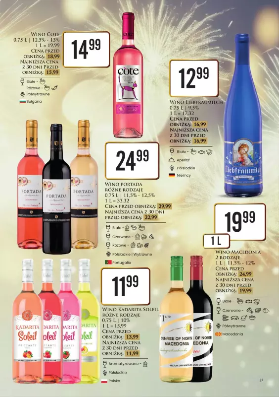 Dino - gazetka promocyjna Katalog alkoholowy od piątku 27.12 do soboty 04.01 - strona 27