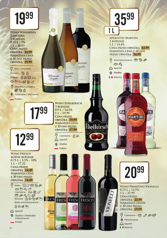 Dino - gazetka promocyjna Katalog alkoholowy od piątku 27.12 do soboty 04.01 - strona 26