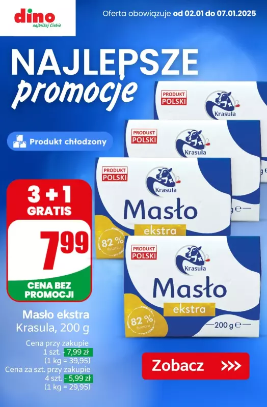 Dino - gazetka promocyjna Najlepsze promocje  