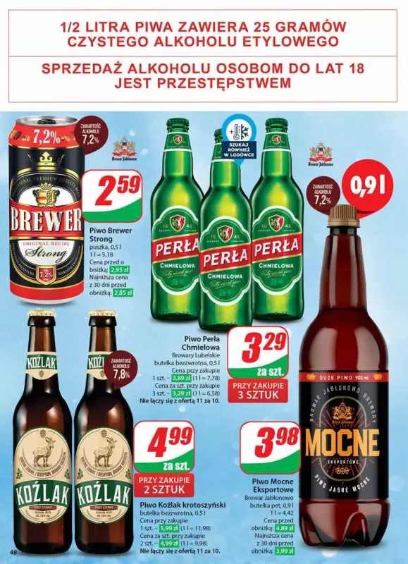 Dino - gazetka promocyjna Gazetka od środy 29.01 do wtorku 04.02 - strona 48