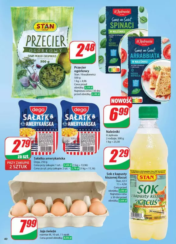 Dino - gazetka promocyjna Gazetka od środy 29.01 do wtorku 04.02 - strona 40