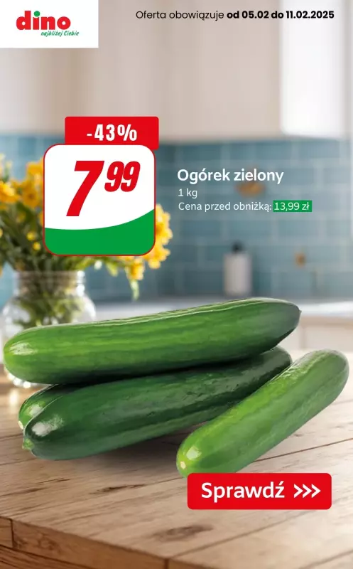 Dino - gazetka promocyjna MEGA promocje! od środy 05.02 do wtorku 11.02 - strona 3