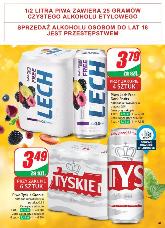 Dino - gazetka promocyjna Gazetka od środy 19.02 do wtorku 25.02 - strona 47