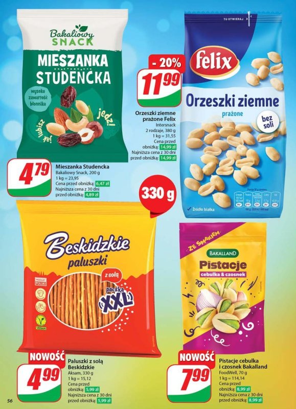 Dino - gazetka promocyjna Gazetka od środy 16.04 do wtorku 22.04 - strona 56