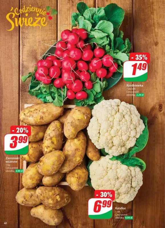 Dino - gazetka promocyjna Gazetka od środy 30.04 do wtorku 06.05 - strona 40