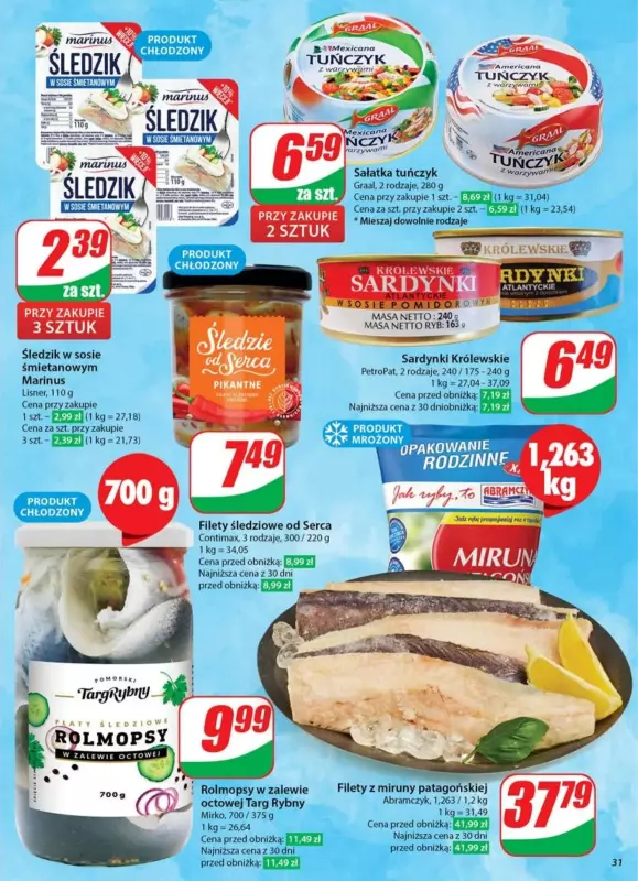 Dino - gazetka promocyjna Gazetka od środy 30.04 do wtorku 06.05 - strona 31