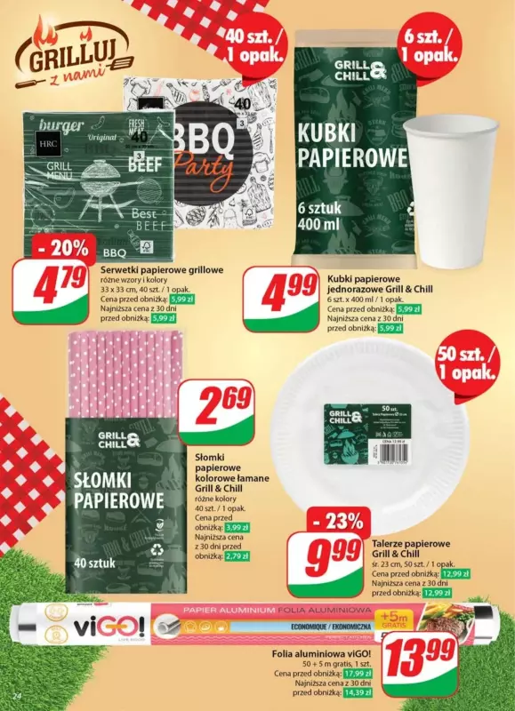 Dino - gazetka promocyjna Gazetka od środy 30.04 do wtorku 06.05 - strona 24