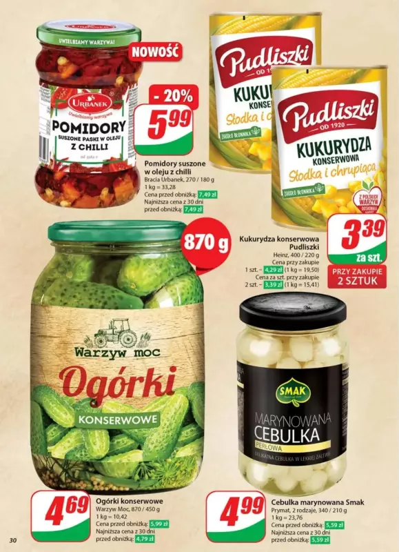 Dino - gazetka promocyjna Gazetka od środy 30.04 do wtorku 06.05 - strona 30