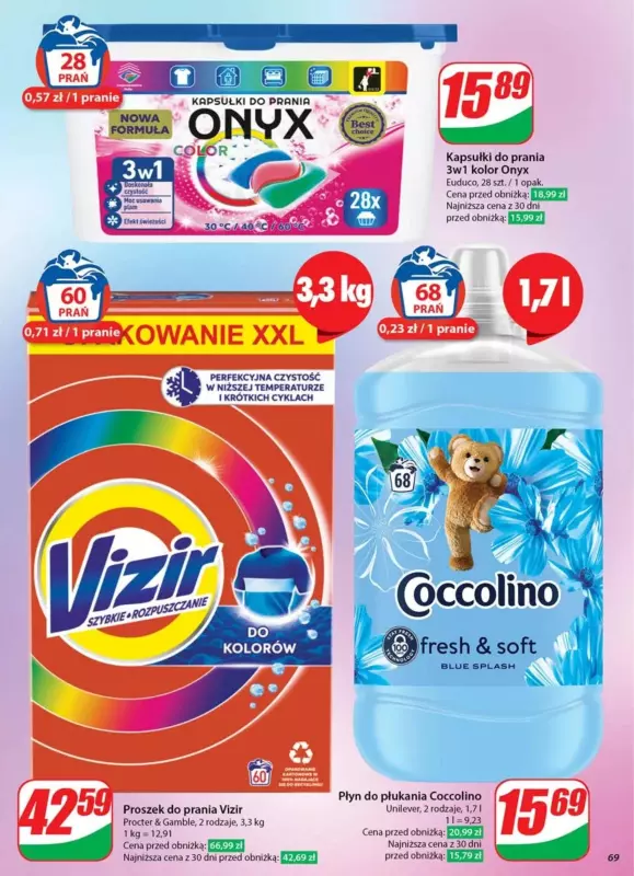 Dino - gazetka promocyjna Gazetka od środy 30.04 do wtorku 06.05 - strona 69