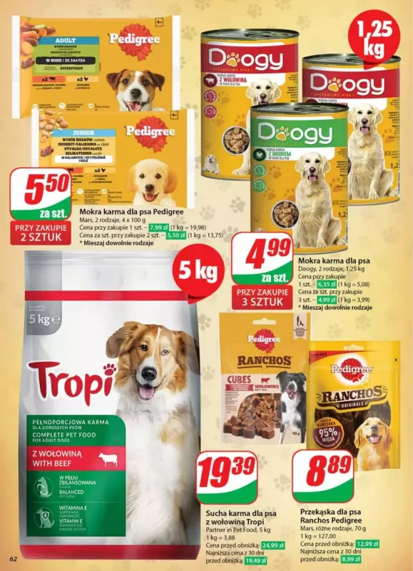 Dino - gazetka promocyjna Gazetka od środy 30.04 do wtorku 06.05 - strona 62