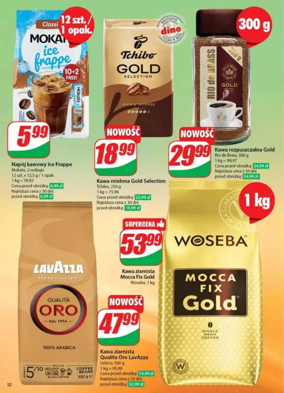 Dino - gazetka promocyjna Gazetka od środy 30.04 do wtorku 06.05 - strona 12