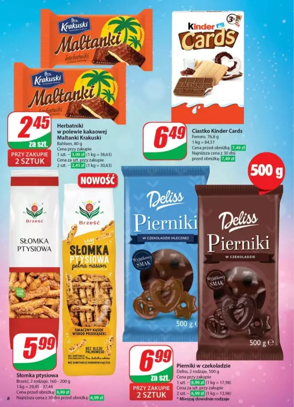 Dino - gazetka promocyjna Gazetka od środy 30.04 do wtorku 06.05 - strona 8