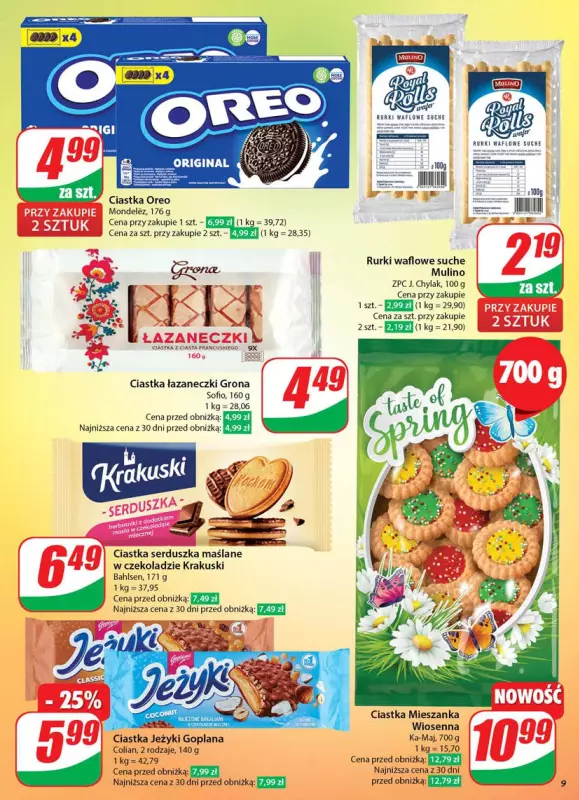 Dino - gazetka promocyjna Gazetka od środy 07.05 do wtorku 13.05 - strona 9