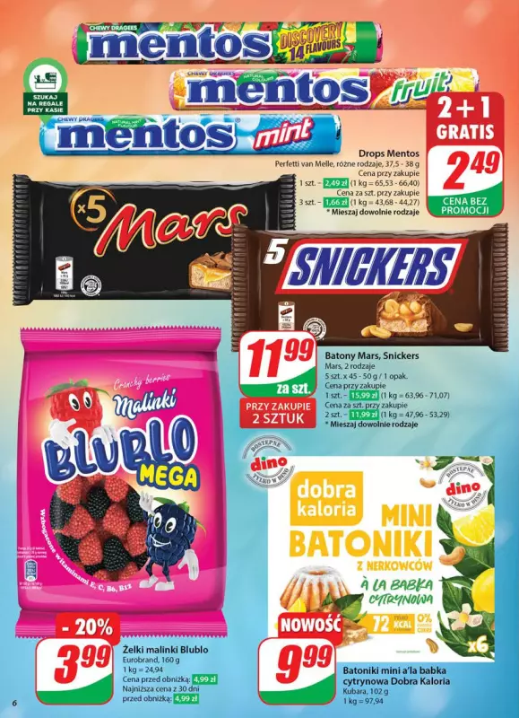 Dino - gazetka promocyjna Gazetka od środy 07.05 do wtorku 13.05 - strona 6